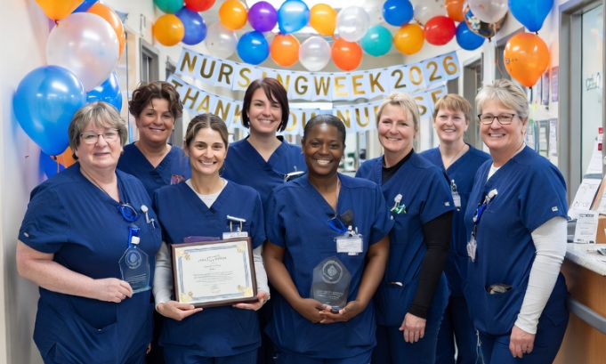 Nurses celebrating Nursing Week 2026 in a hospital with appreciation awards and team activities